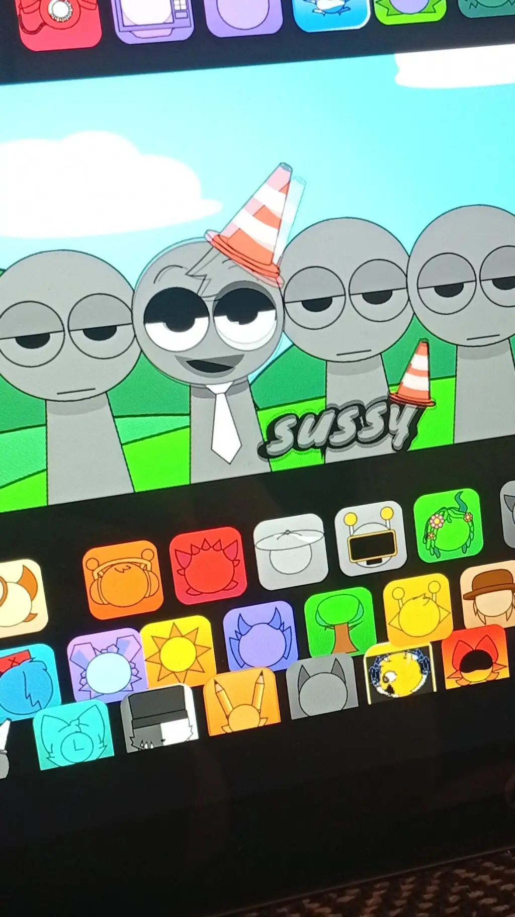 ai character: eras sprunki background
