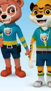 ai character: seaside squad background