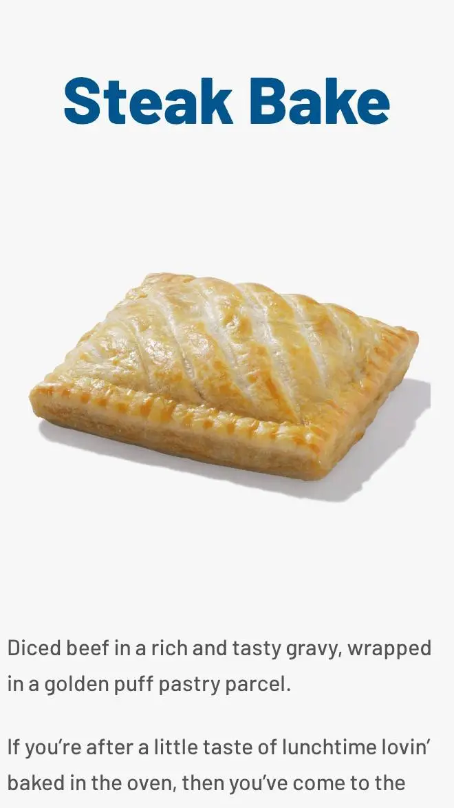 ai character: steak bake background