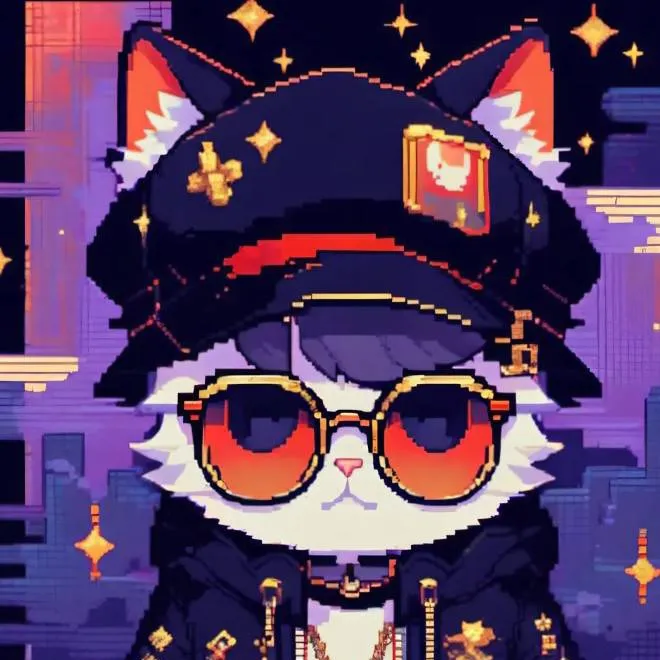 chat with ai character: evil cool cat