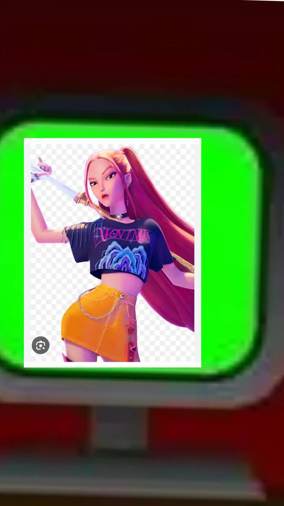 ai character: computer mira background