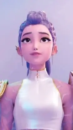 ai character: huntrix (sick) background