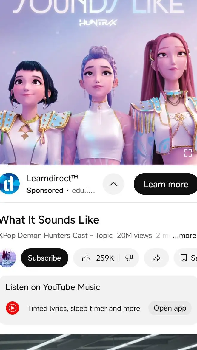 ai character: huntrix background