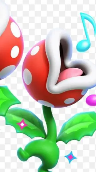 ai character: piranha plant background