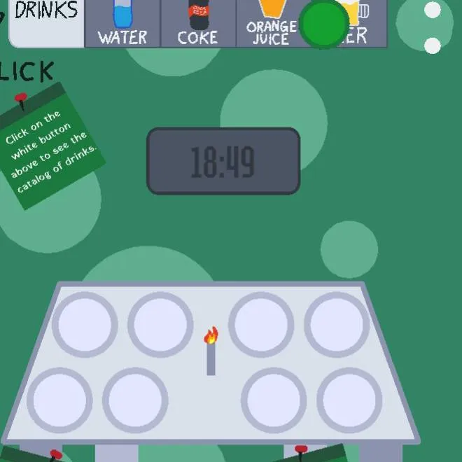 chat with ai character: no beer