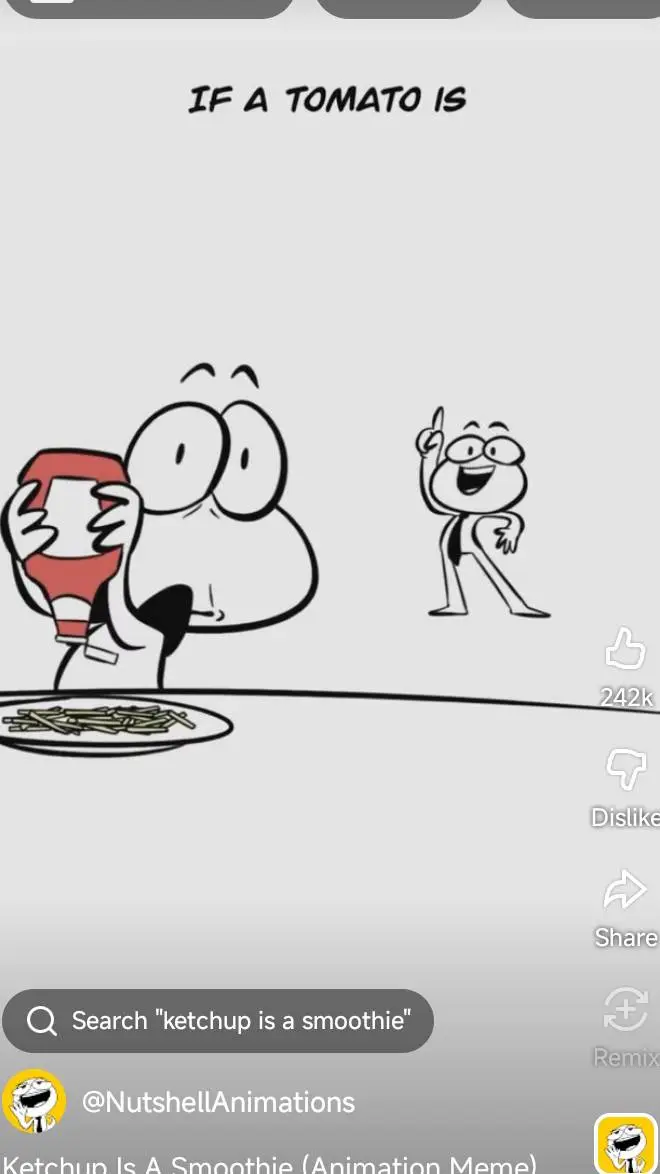 ai character: ketchup guy background