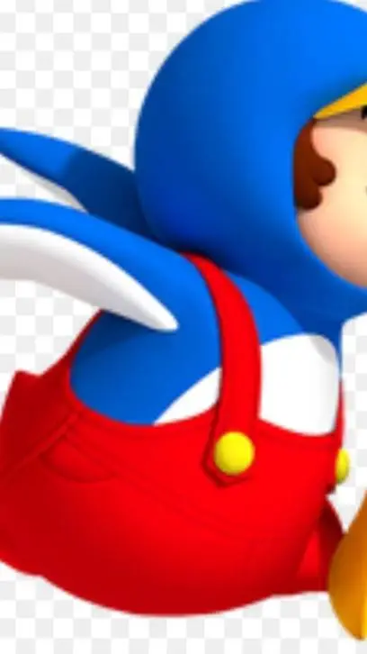ai character: penguin Mario background