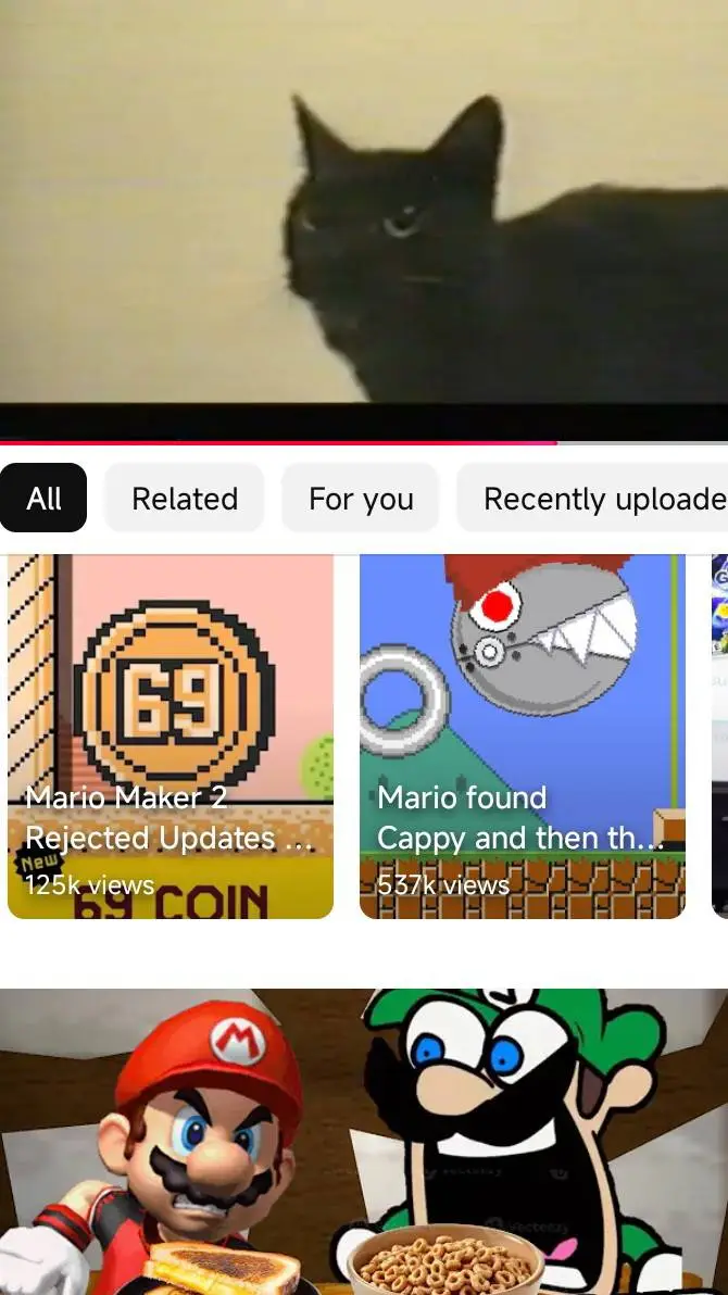 ai character: singing cat background