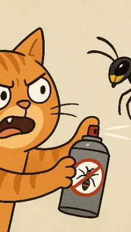 ai character: fuzzy vs the wasp background