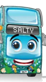 ai character: salty background