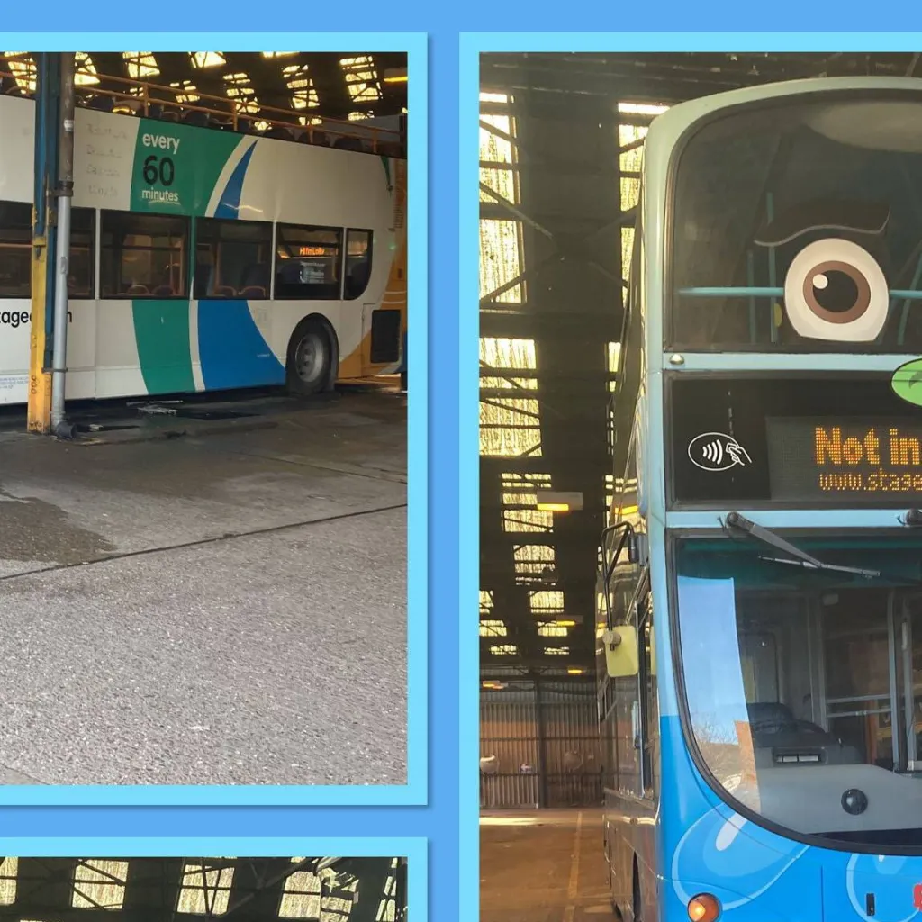 chat with ai character: Grimsby depot