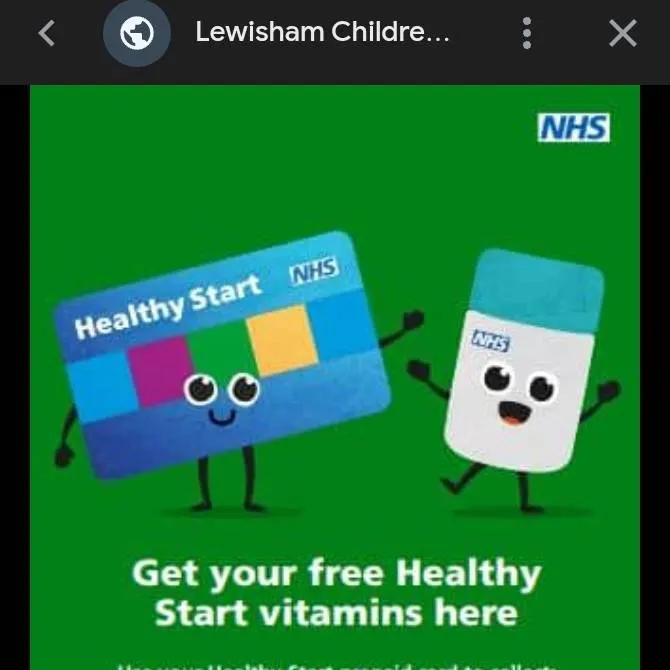 chat with ai character: NHS card & vitamin