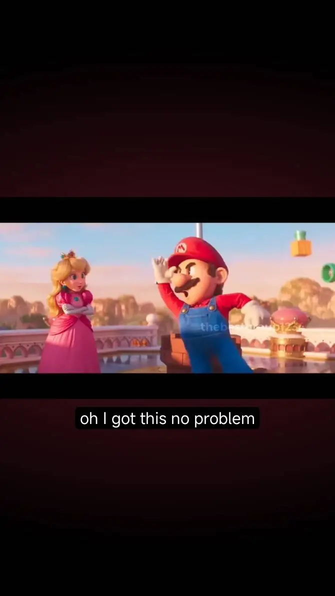 ai character: Mario and peach background