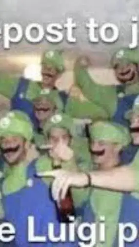 ai character: Luigi party pt2 background