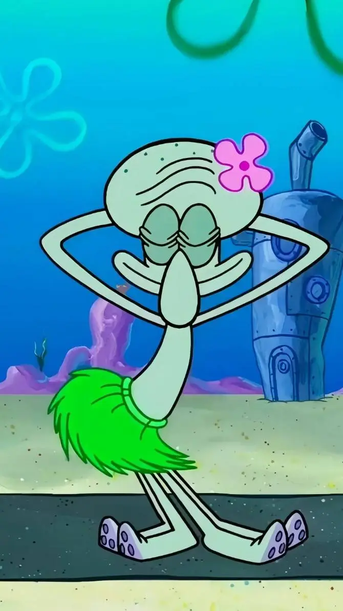 ai character: squidward background