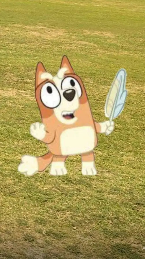ai character: bingo (crazy)  background