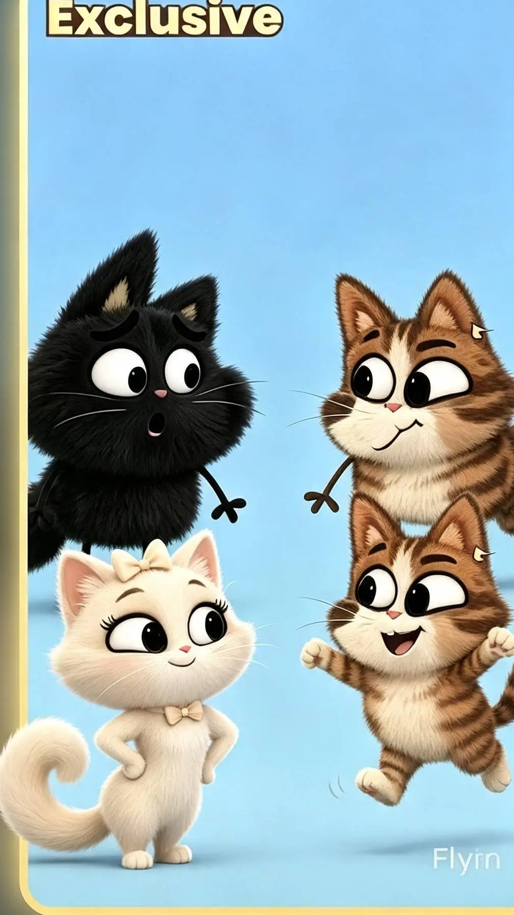 ai character: fuzzy and friends background