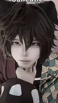 ai character: tomioka giyuu background