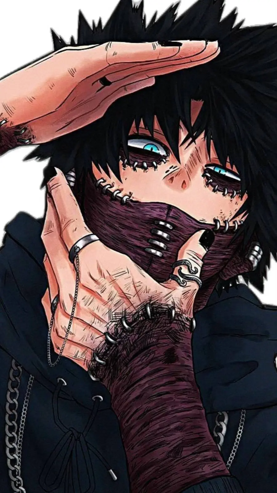 ai character: 🩵DABI(Touya)🔥 background