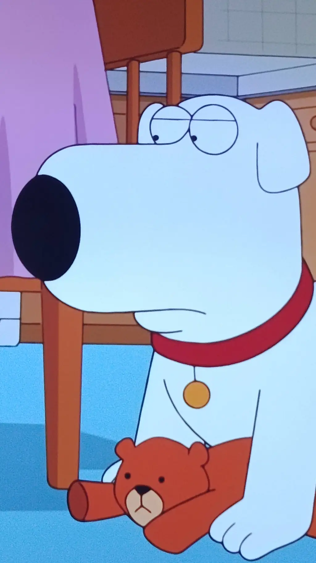 ai character: Brian  background