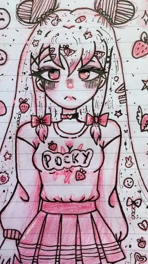 ai character: Пикми👺 background