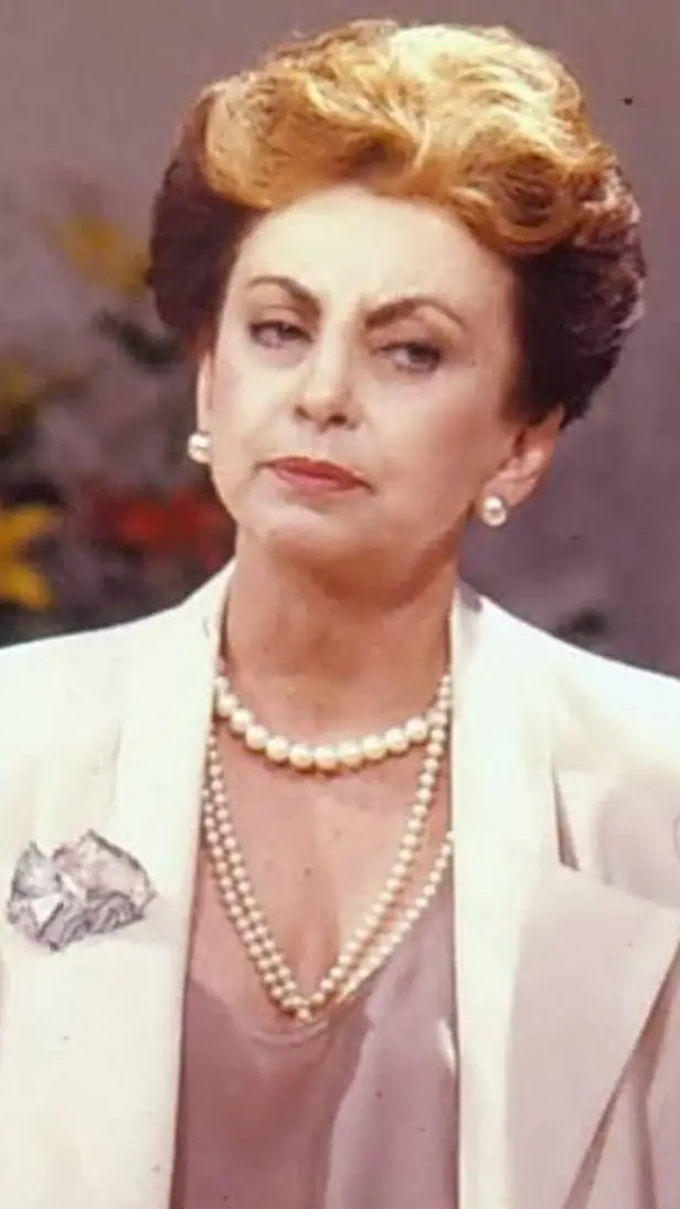 ai character: Odete Roitman  background