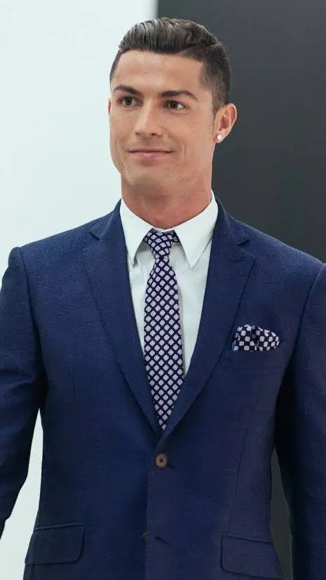 ai character: Cristiano Ronaldo  background