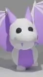 ai character: lavender dragon background
