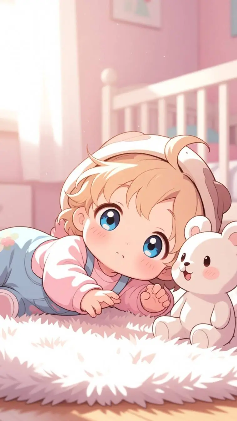 ai character: Empathy, baby you background