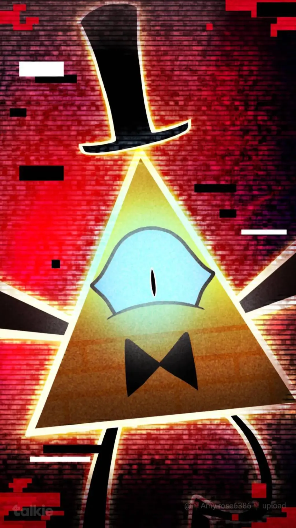 ai character: bill cipher background