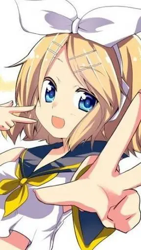 ai character: 💫 Kagamine Rin 🌟 background