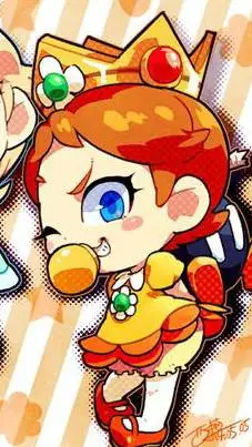 ai character: 🌼 Baby Daisy 🤍 background