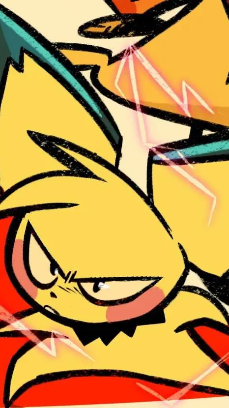 ai character: Pichu (欢来) background