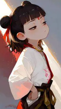 ai character: +(🔥Ne Zha 💫)+ background