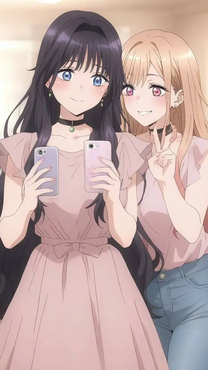 ai character: tus amigas 🍰☕ background