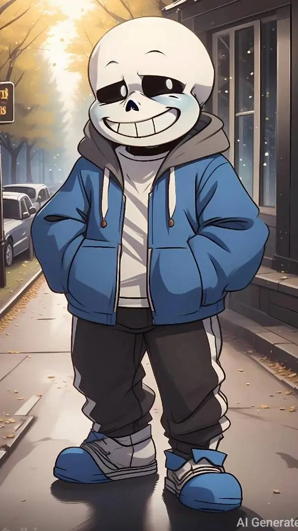 ai character: sans background