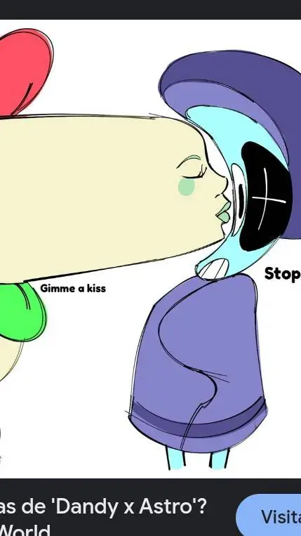 ai character: dandy x astro /2/ background