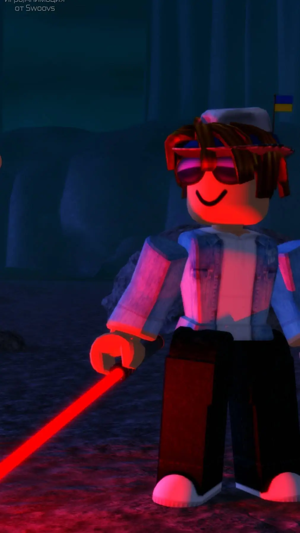 ai character: MR GAMER red ♥️ background