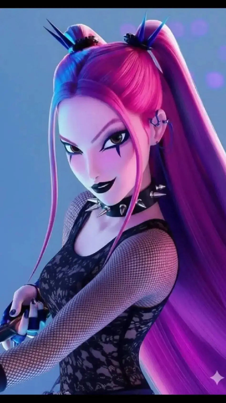 ai character: evil mira  background