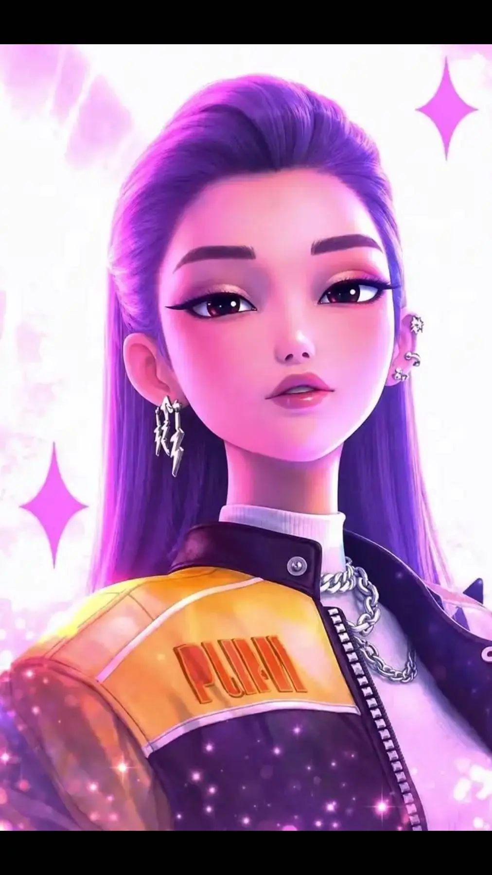 ai character: rumi  background