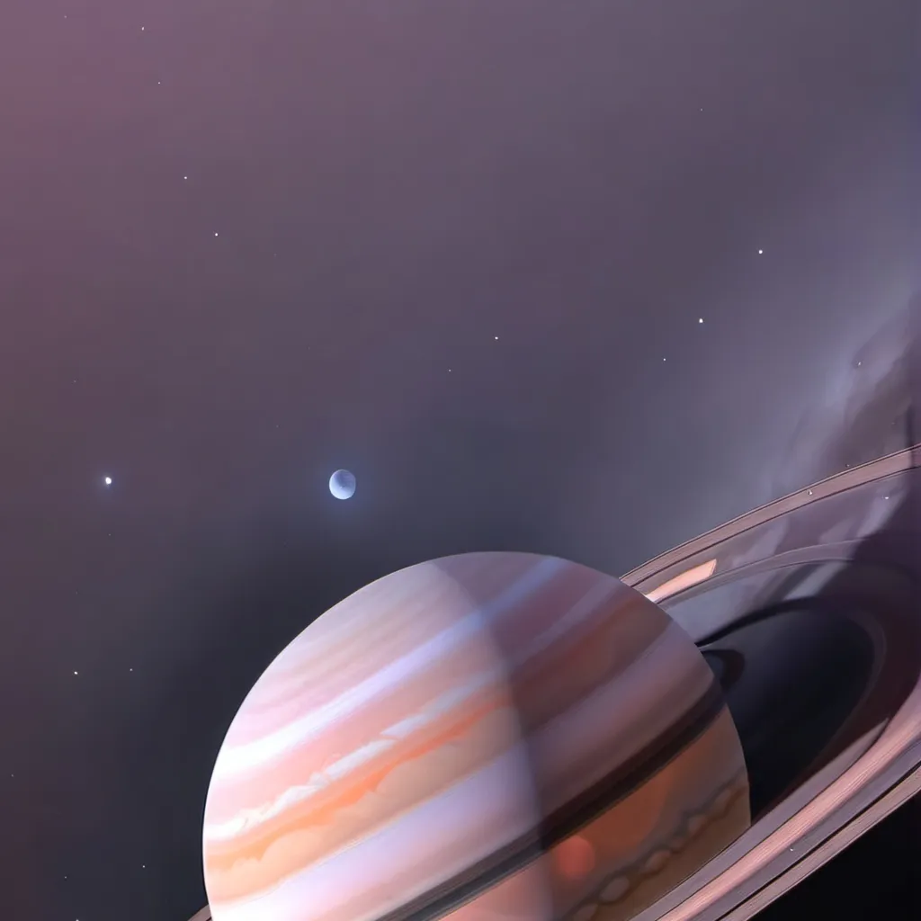 chat with ai character: Saturn's moons