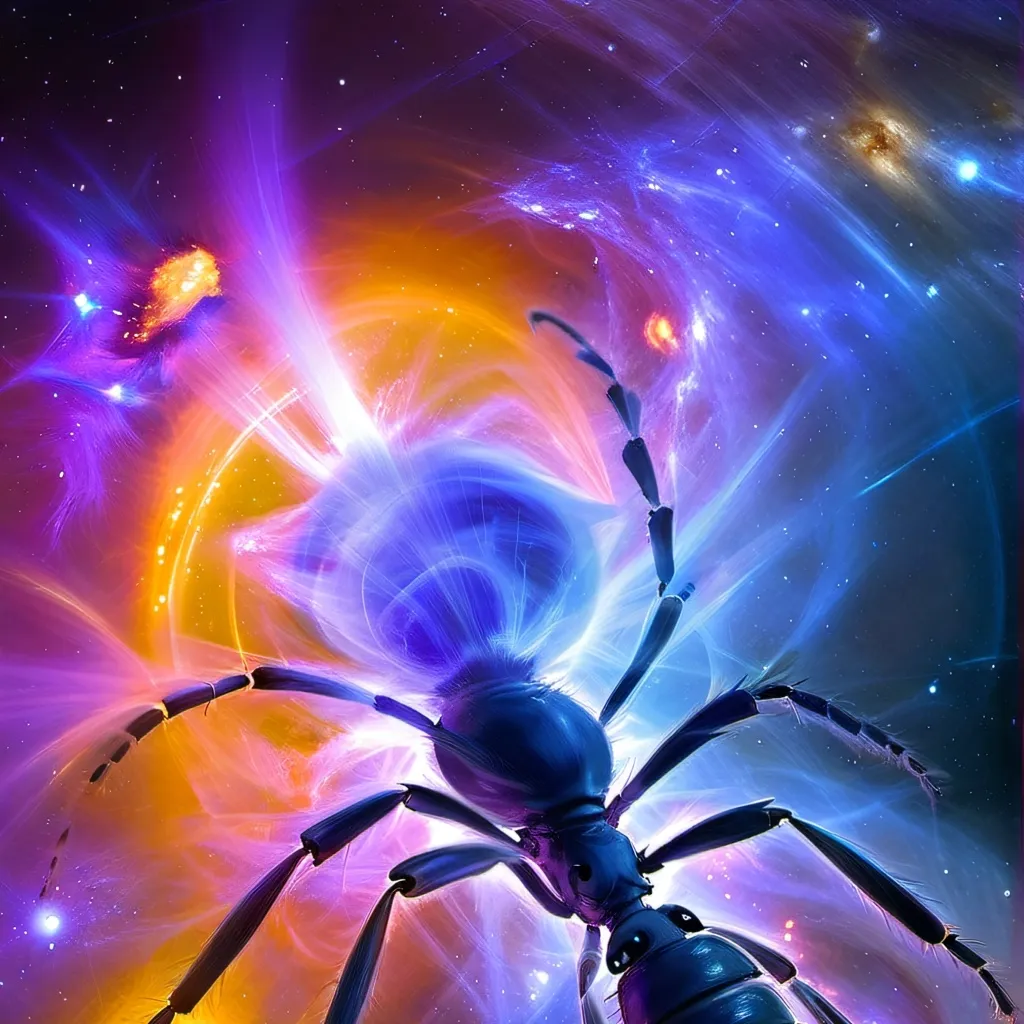 chat with ai character: dying ant vs hyper