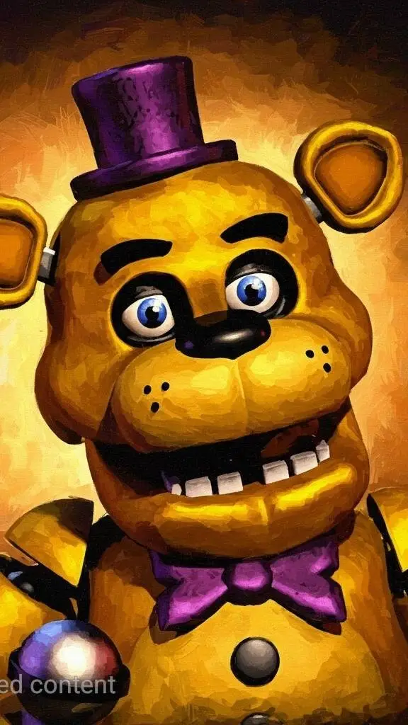 ai character: Fredbear background