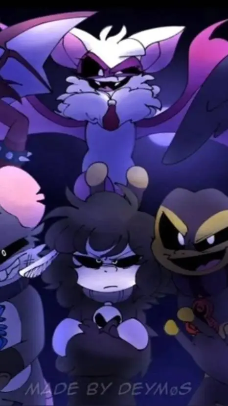 ai character: Nightmare Critters background