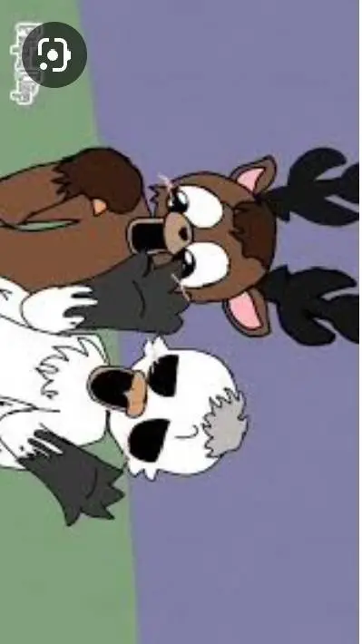 ai character: búho x ciervo background