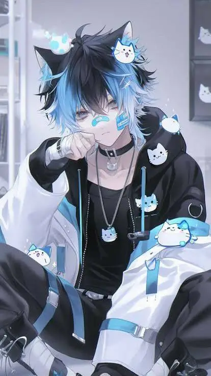 ai character: >Yuzuki< background