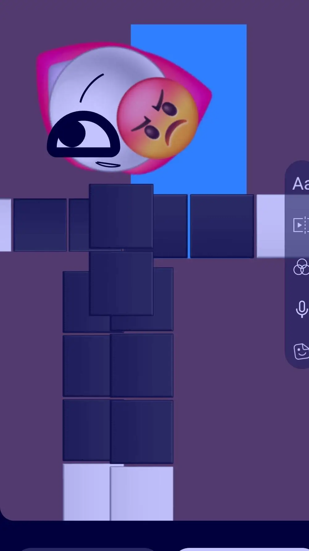 ai character: monoto background