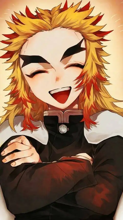 ai character: rengoku kyojuro  background