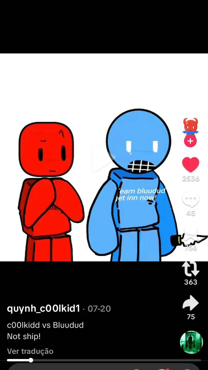 ai character: C00lkid % Bludud background