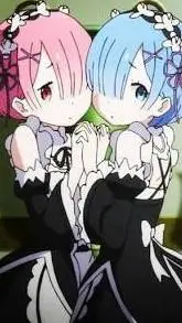 ai character: ram and ren background